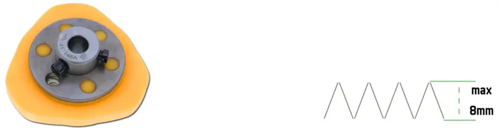 Cam de zigzag Singer 457 EverPeak