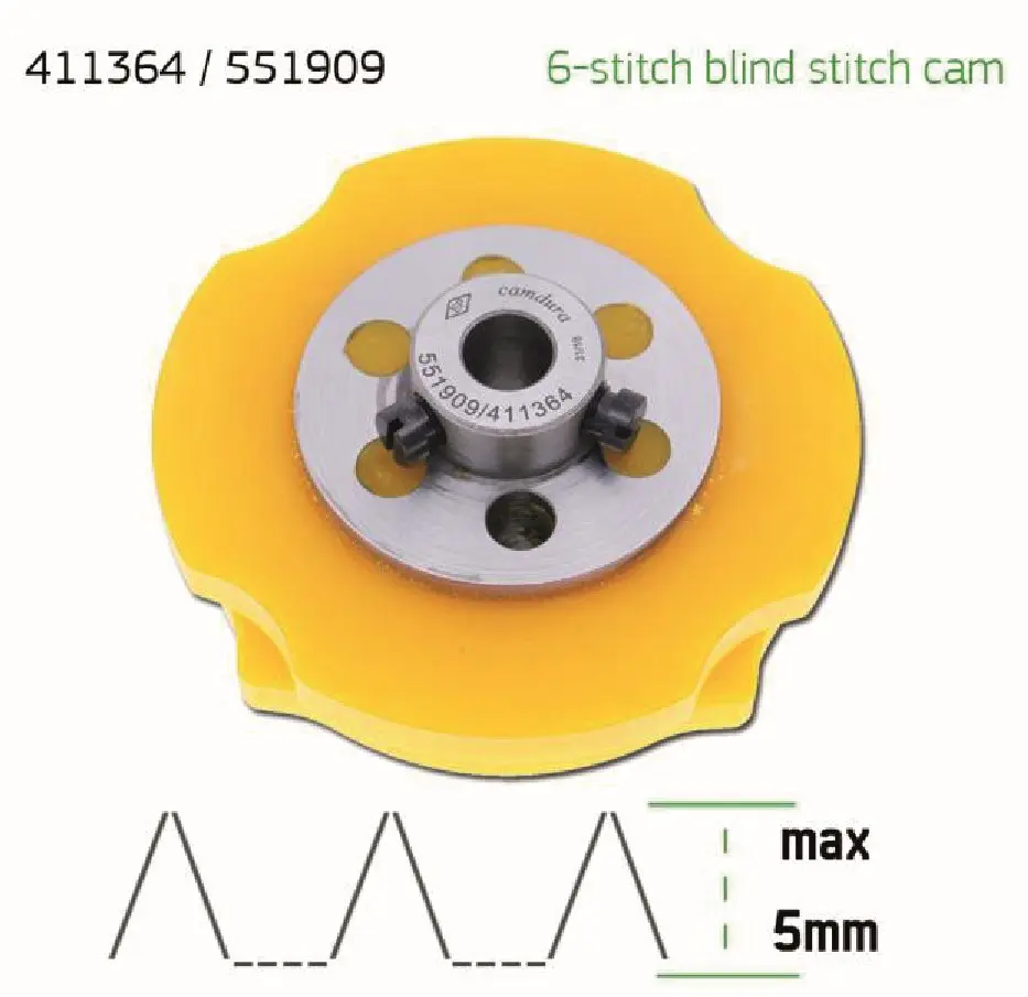 Cam de zigzag Singer 457 EverPeak