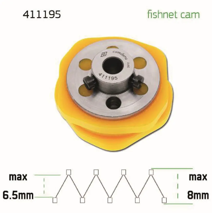 Cam de zigzag 6.5mm - 8mm Singer 457 EverPeak