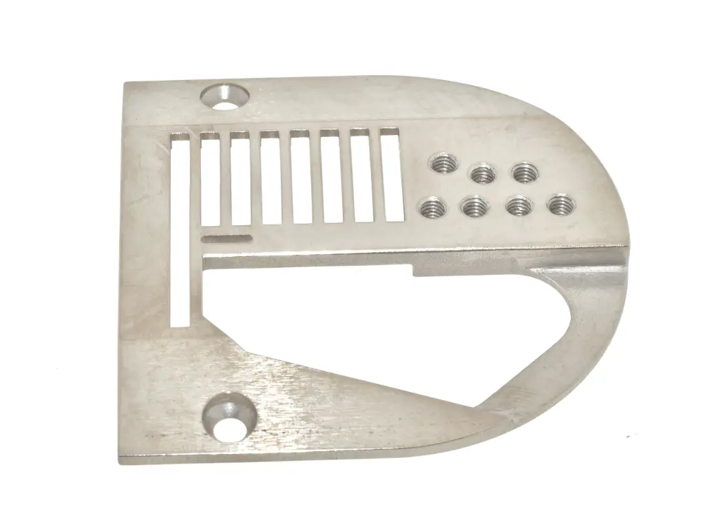 Chapa de agulha  /  espelho ZigZag Juki LZ ou Singer 457 - 8 filas de arrastos EverPeak