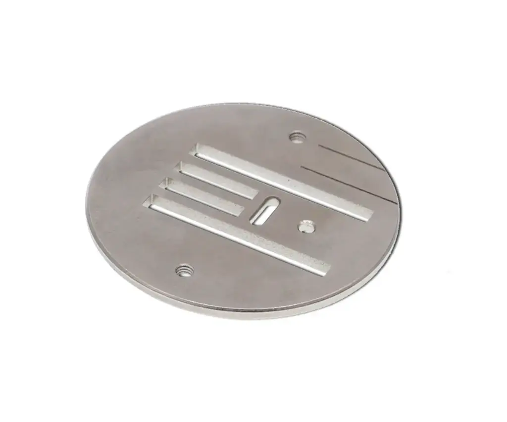 Chapa de agulha  /  espelho com 4 filas de arrastos para maquina de zigzag Bernina EverPeak