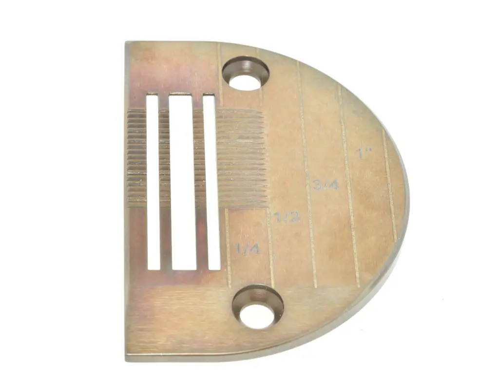 Chapa de agulha  /  espelho duplo arrasto CFM Juki DLN5410 EverPeak