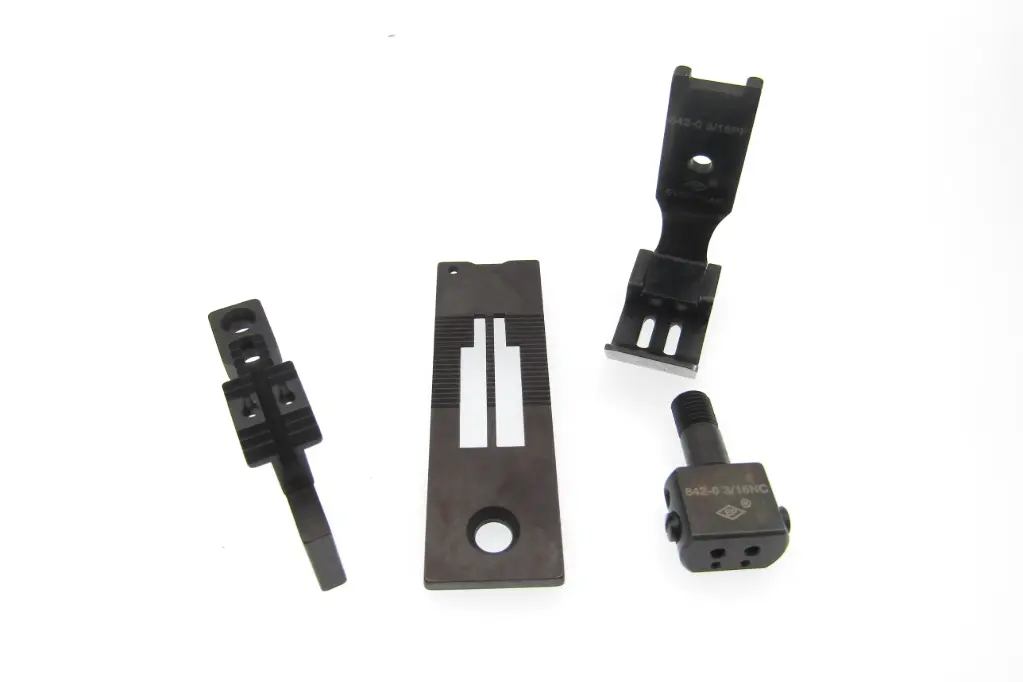 Transformação 2 agulhas 3 / 16 - 4.8mm Brother B842.0 EverPeak = 158791-101 + 112603-001 + 112659-001 + 112638-001