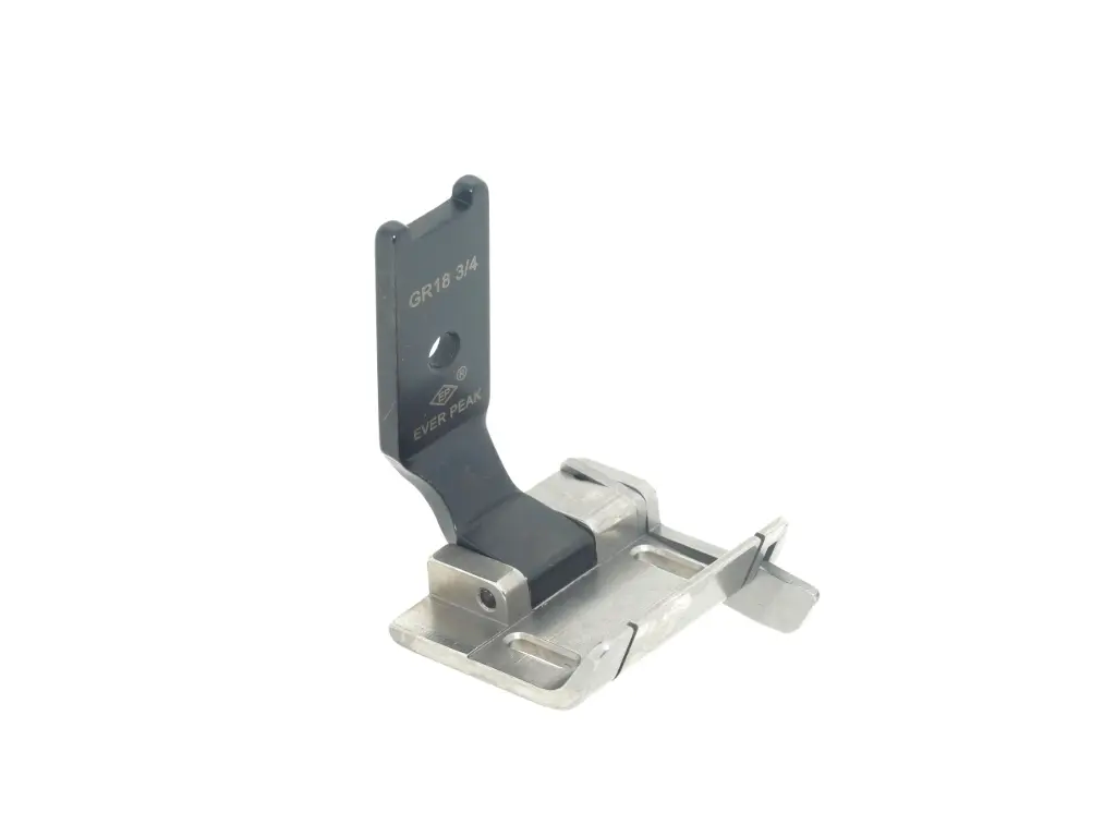 Calcador de duas agulhas 12.5mm Ponto preso com guia direito a 1.8mm para tecidos medios EverPeak