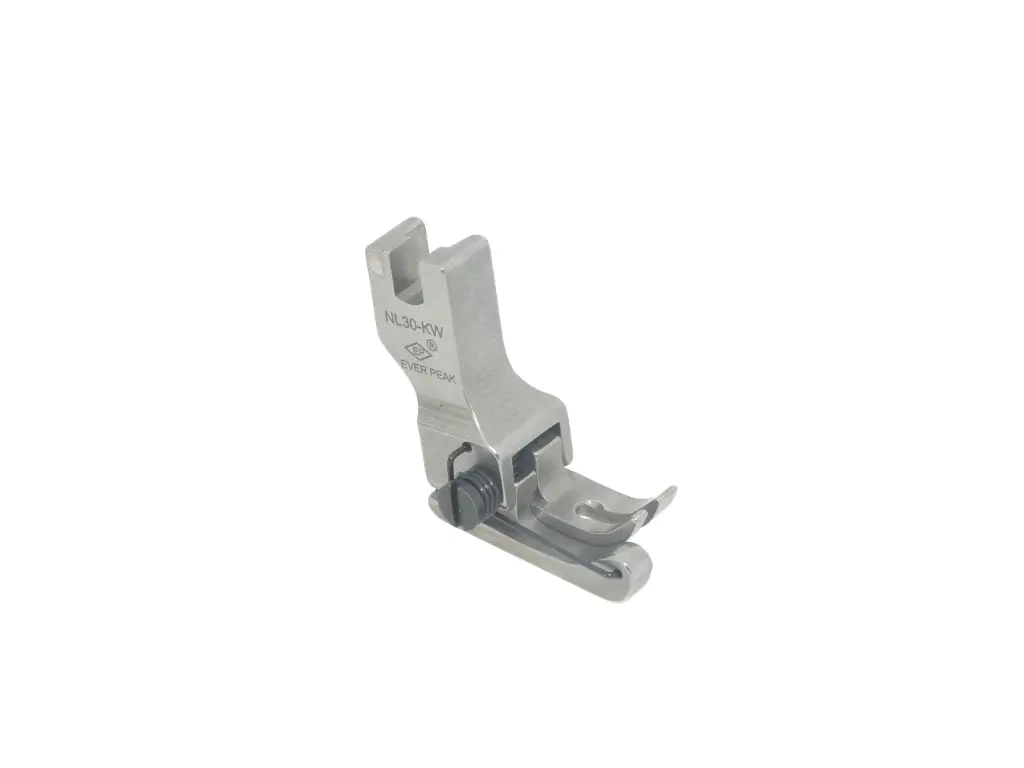 Calcador Compensador esquerdo 3mm com mola para passar costuras EverPeak