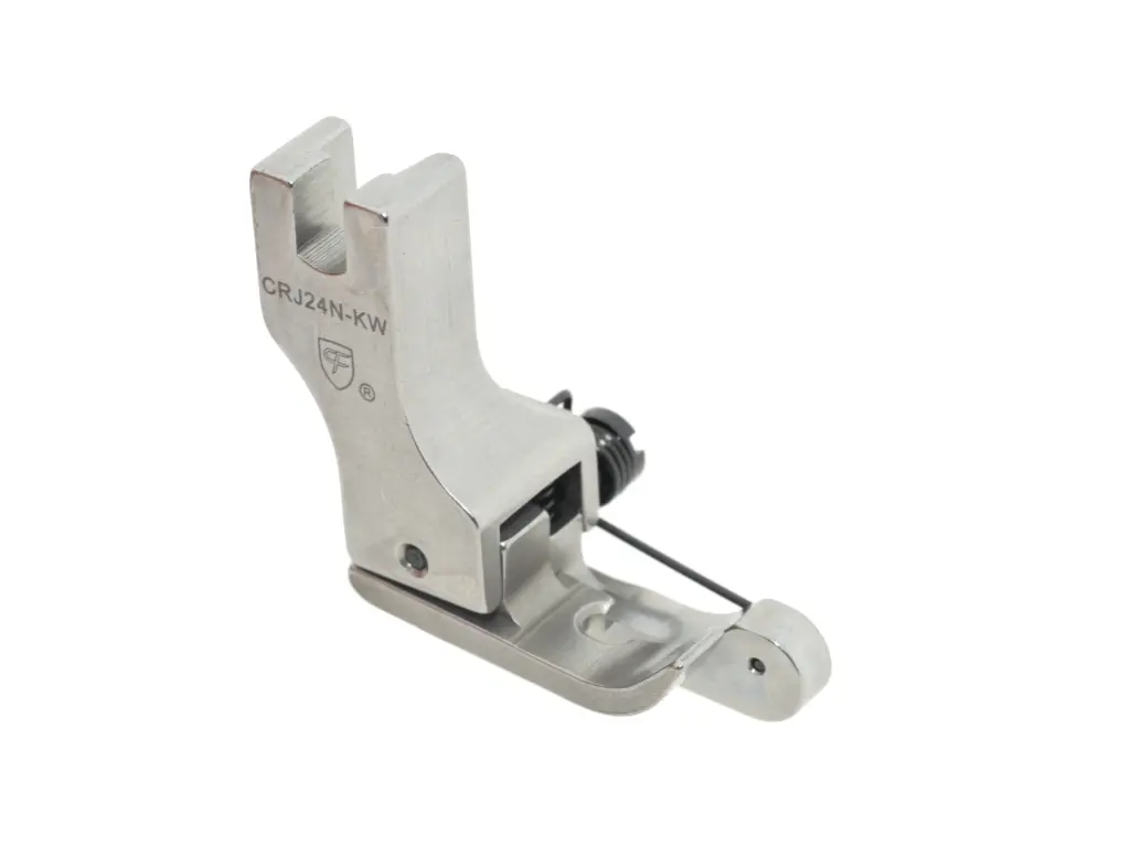 Calcador compensador direito estreito para grossos com mola para passar costuras 2.4mm EverPeak (cópia)