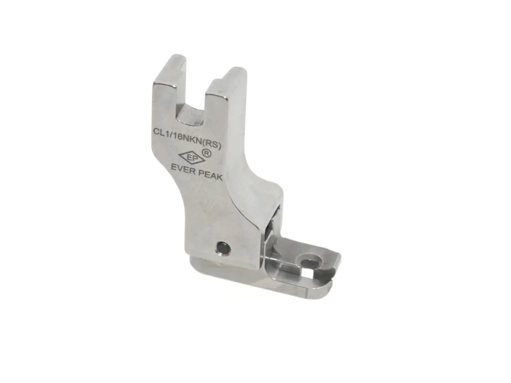 Calcador compensador Esquerdo 1.6mm, para malhas finas EverPeak 