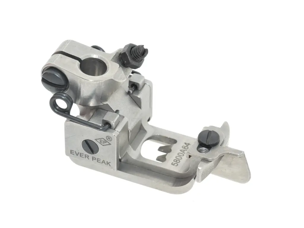 Calcador recobrimento 6,4mm para grossos com guia ajustavel, para dar + linha EverPeak