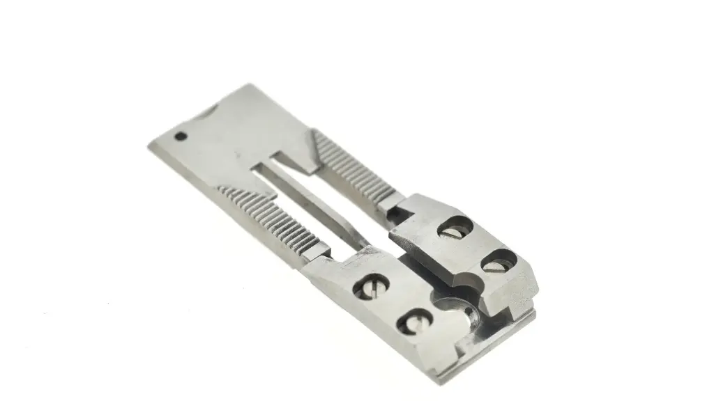 Chapa de agulha  /  espelho de 2 agulhas meter fita ponto preso 6.4mm Juki / Brother EverPeak