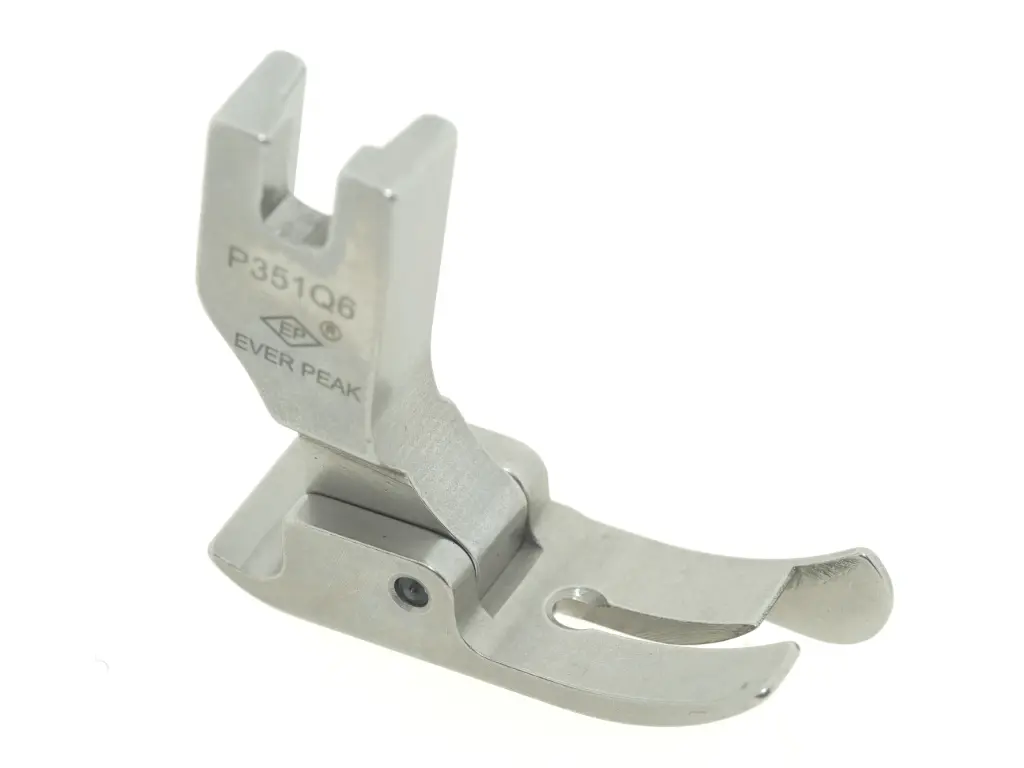 1N uptail standard foot with build-in right edge-guide 