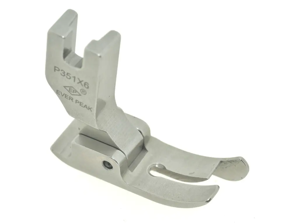 1N uptail standard foot with build-in right edge-guide 