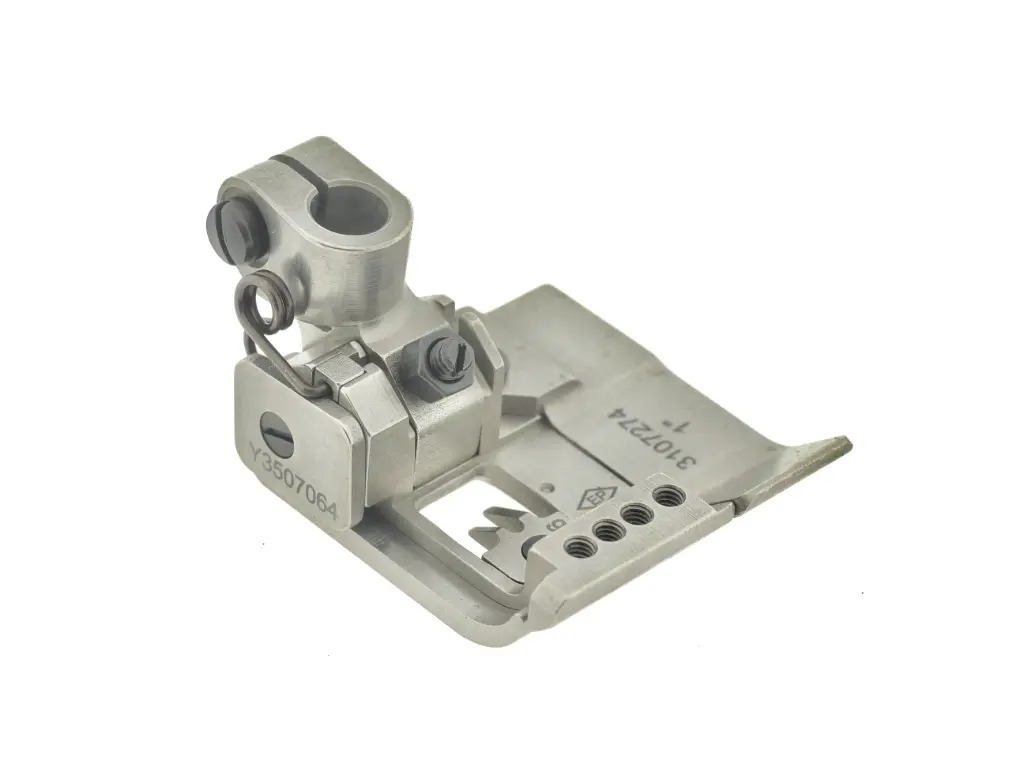6.4mm Hemmer Presser Foot Yamato VG + 25.4mm Spacer ( 3107274 ) EverPeak made in China (HS Code 2017- 84529000)