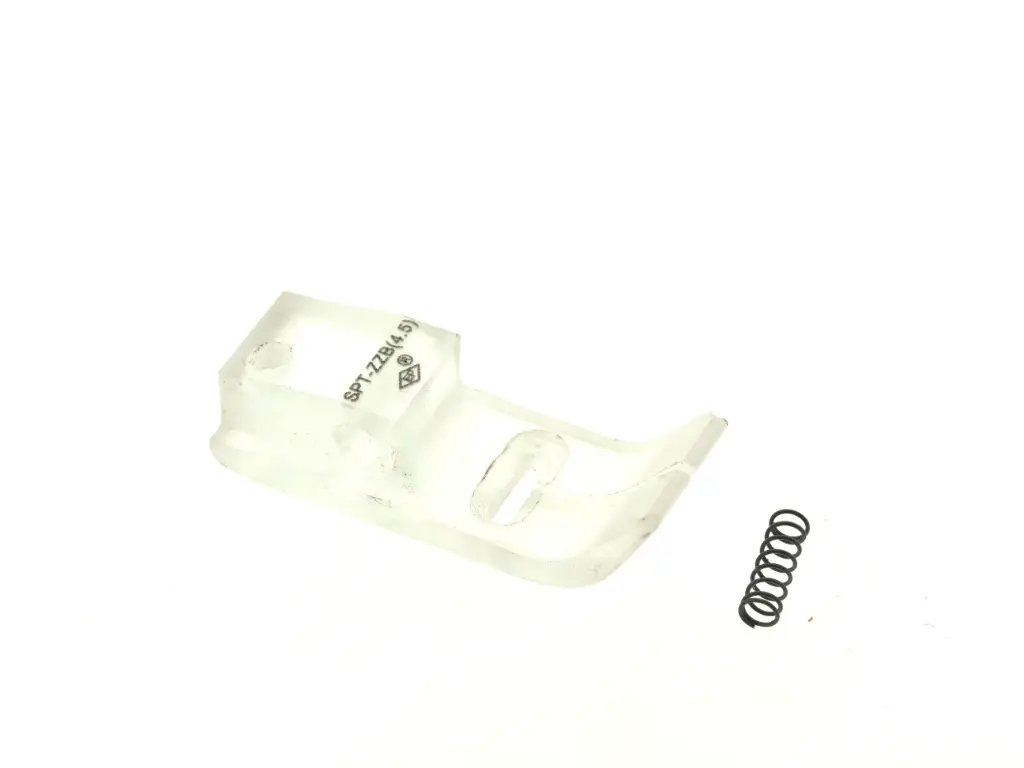 Base de calcador de zig zag transparente para zigzag de 4.5mm Juki  /  Singer EverPeak