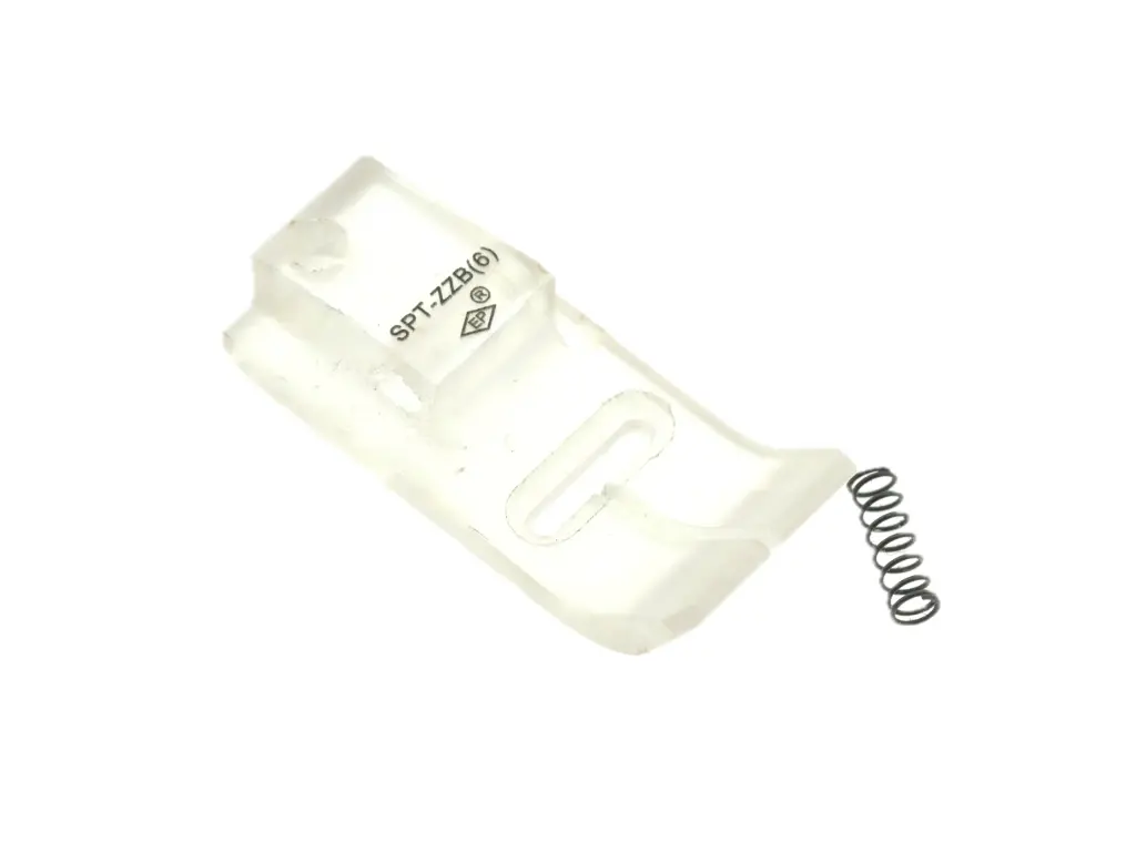 Base de calcador de zig zag transparente para zigzag de 6mm Juki  /  Singer para tecidos médios EverPeak