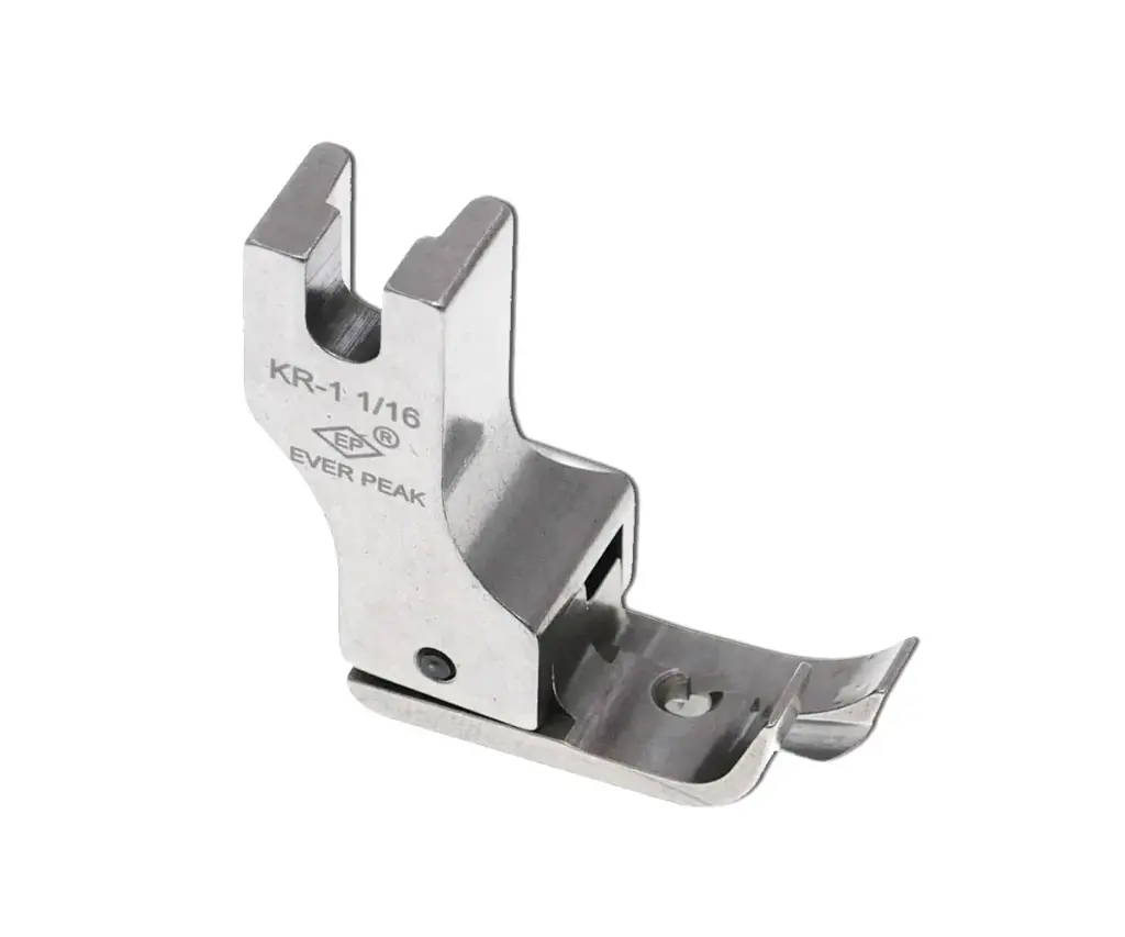 Calcador Compensador esquerdo 1.6mm tecidos finos EverPeak