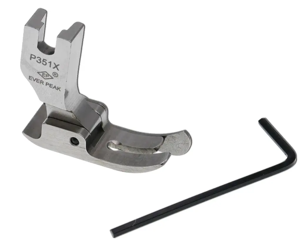 Calcador Ponto preso com tabela lateral direita removível EverPeak