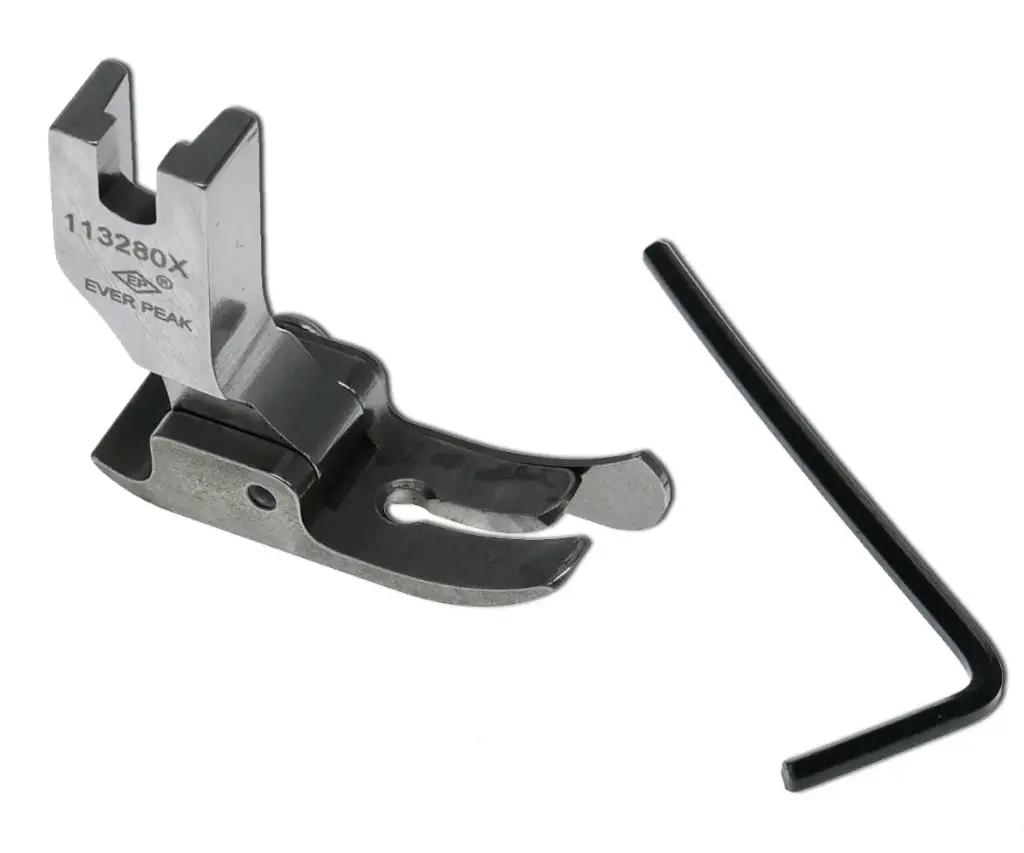 Calcador Ponto preso com tabela lateral direita removível EverPeak