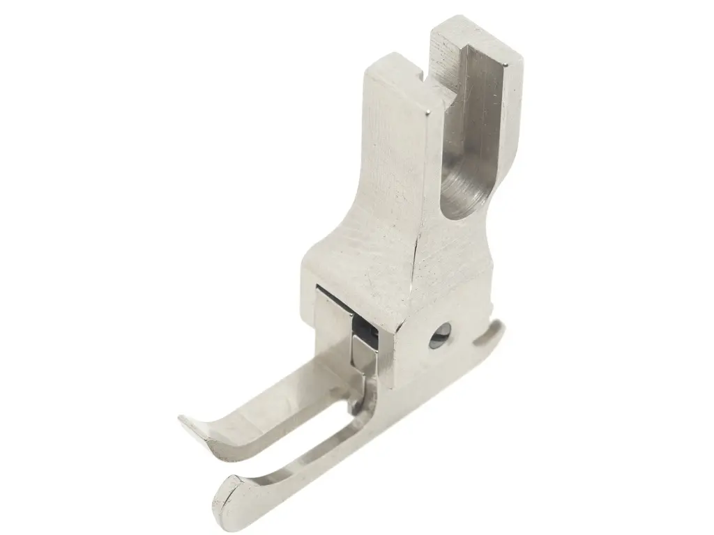 Calcador compensador 1.6mm estreito direito para fechos duplo arrasto EverPeak