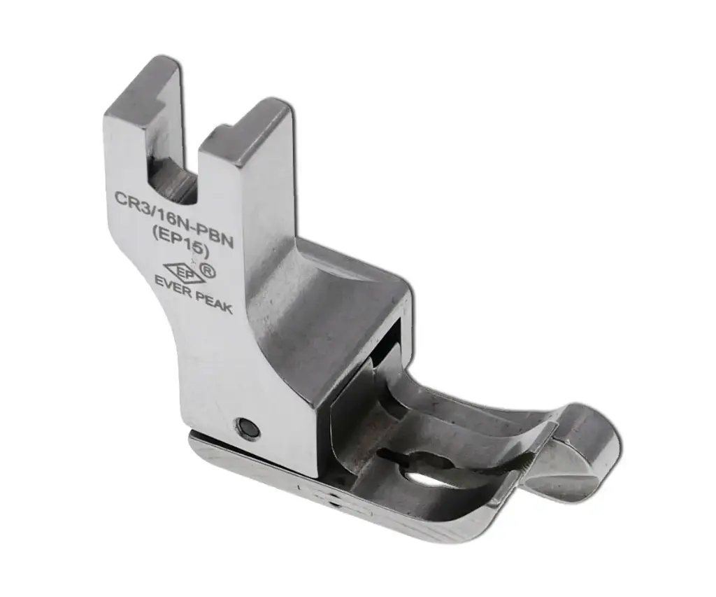 Calcador compensador direito para maquina PBN (Remate limpo) 4.8mm EverPeak