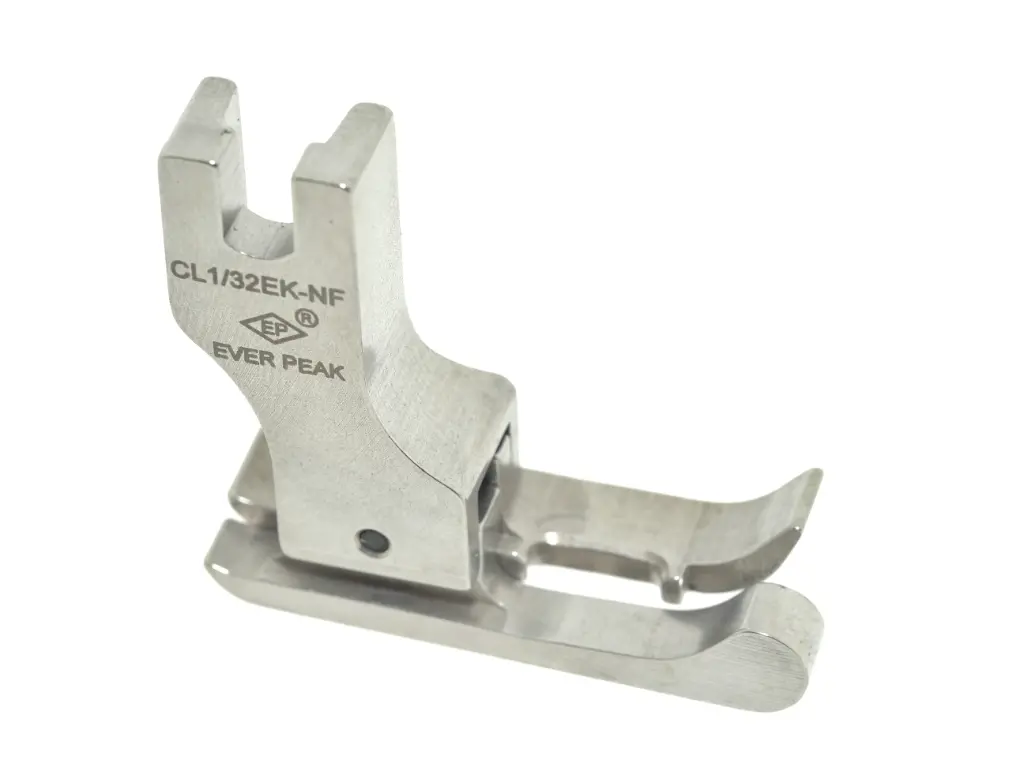 Calcador compensador esquerdo duplo arrasto 0.8mm para tecidos finos EverPeak