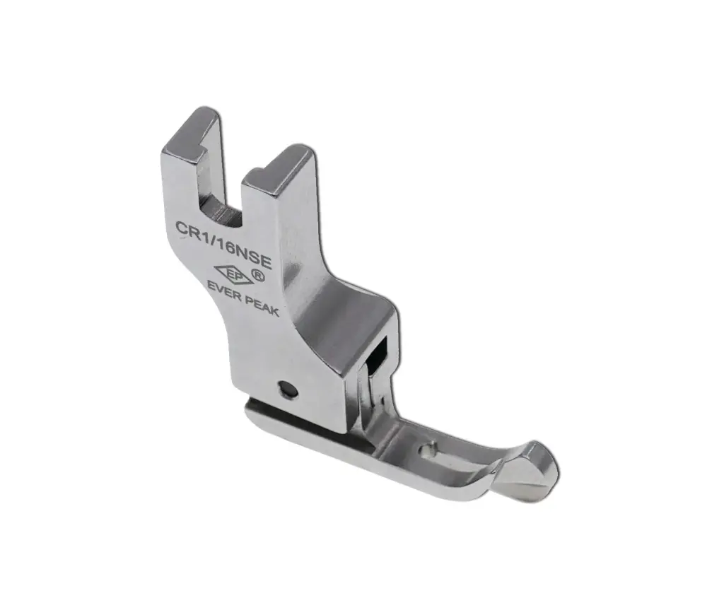 Calcador compensador estreito direito para fechos EverPeak