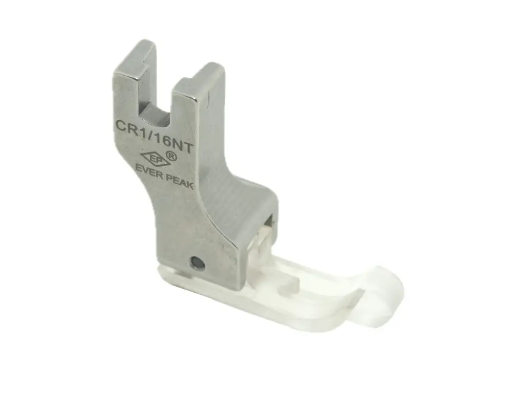 Calcador compensador transparente direito 1.6mm largo EverPeak
