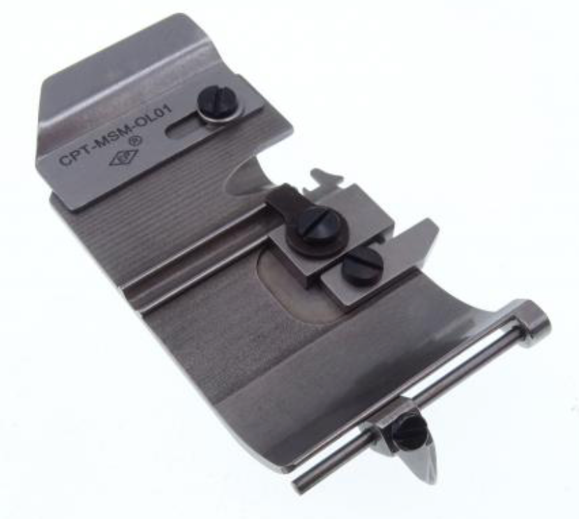 Calcador de 2 agulhas alargado para meter golas com guia ajustavel EverPeak