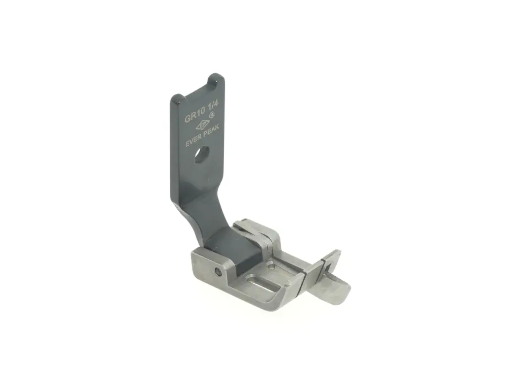 Calcador de duas agulhas 6.4mm Ponto preso com guia direito a 1mm para tecidos medios EverPeak