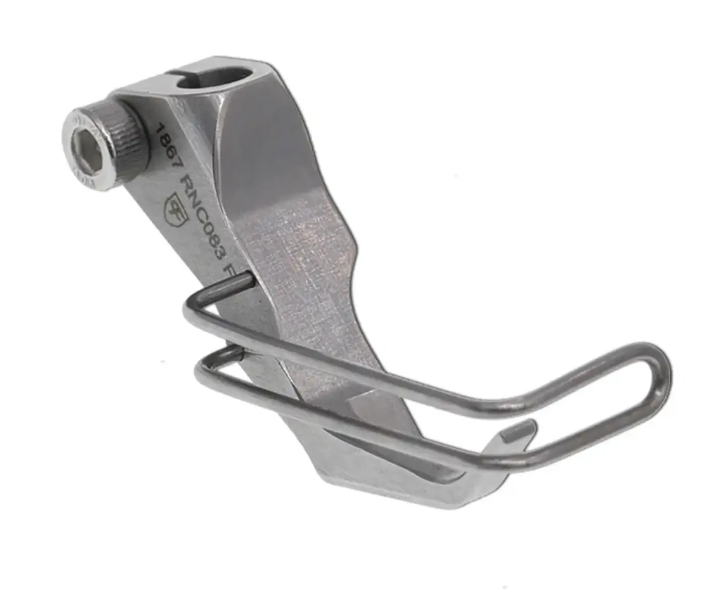 Calcador de triplo arrasto Durkopp 467 / 767 patinha esquerda EverPeak = DUO-DA-RN4.8