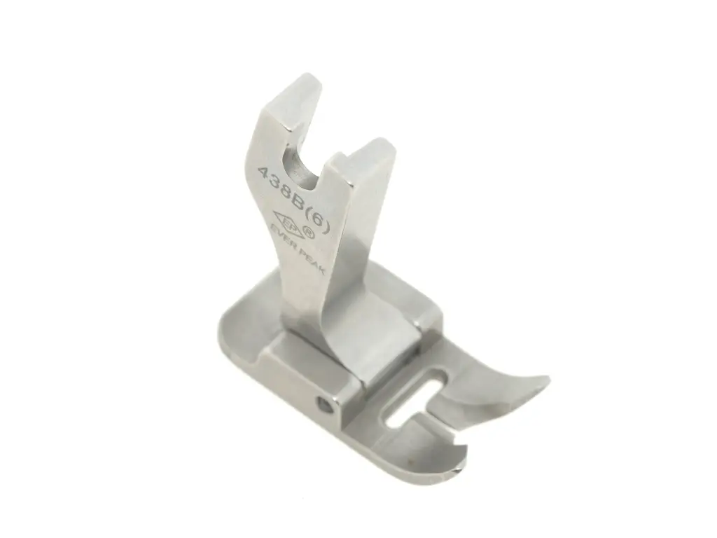 Calcador de zig zag 6 mm para Pfaff 438 para tecidos medios com visão V-Sight EverPeak