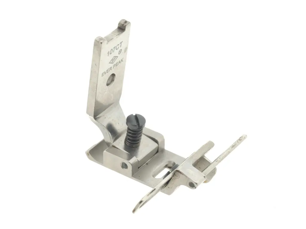 Calcador de zig zag 6mm para meter fita Singer / Juki com ajuste de angulo para tecidos grossos EverPeak