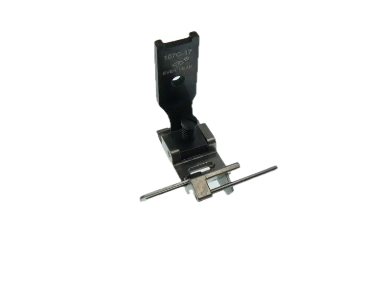 Calcador de zig zag 6.5mm para meter fita Singer / Juki com ajuste de angulo para tecidos finos EverPeak