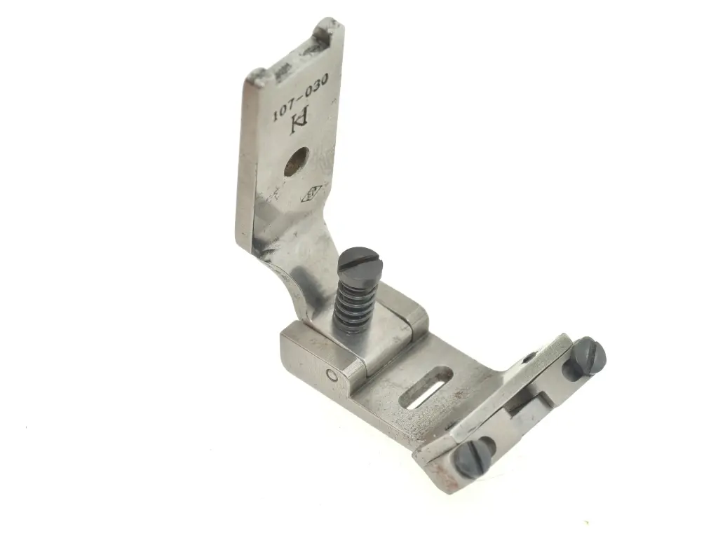 Calcador de zig zag 6mm para meter fita com canal para tecidos finos com ajuste de angulo EverPeak