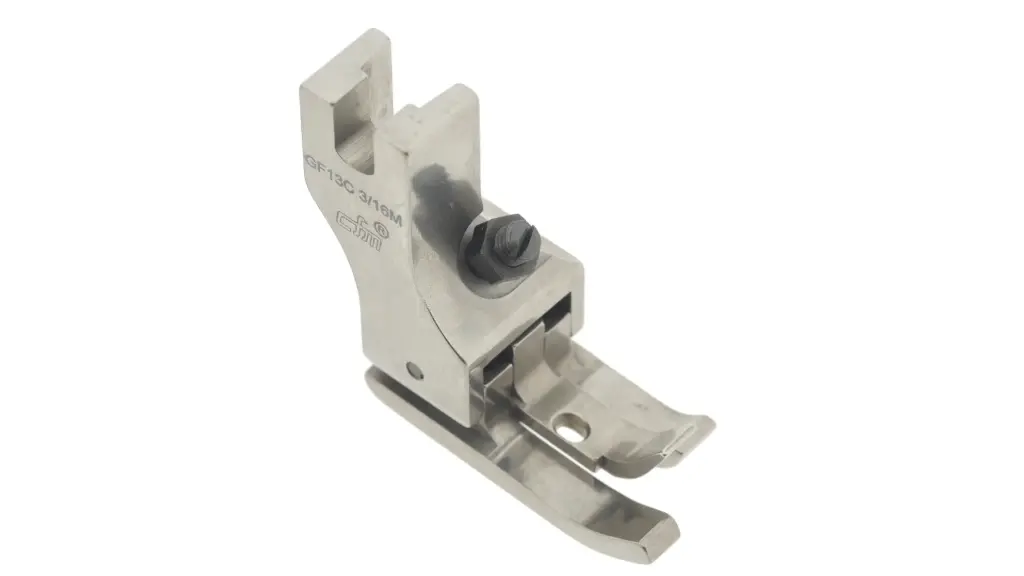 Calcador duplo compensador para bainhas de camisa 3 / 18 - 4.8mm CF EverPeak = GF13C.3 / 16M