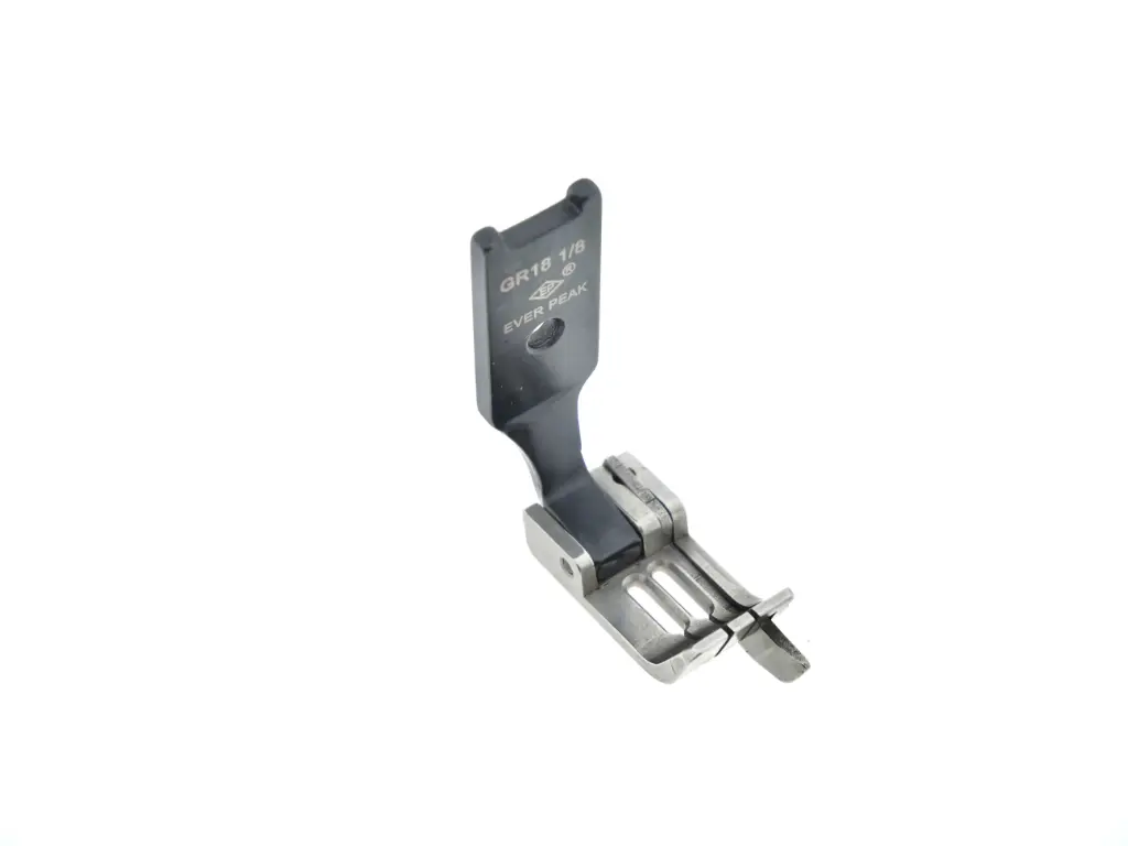Calcador para maquina de 2 agulhas 3.2mm Ponto preso com guia direito a 1.8mm para tecidos medios EverPeak