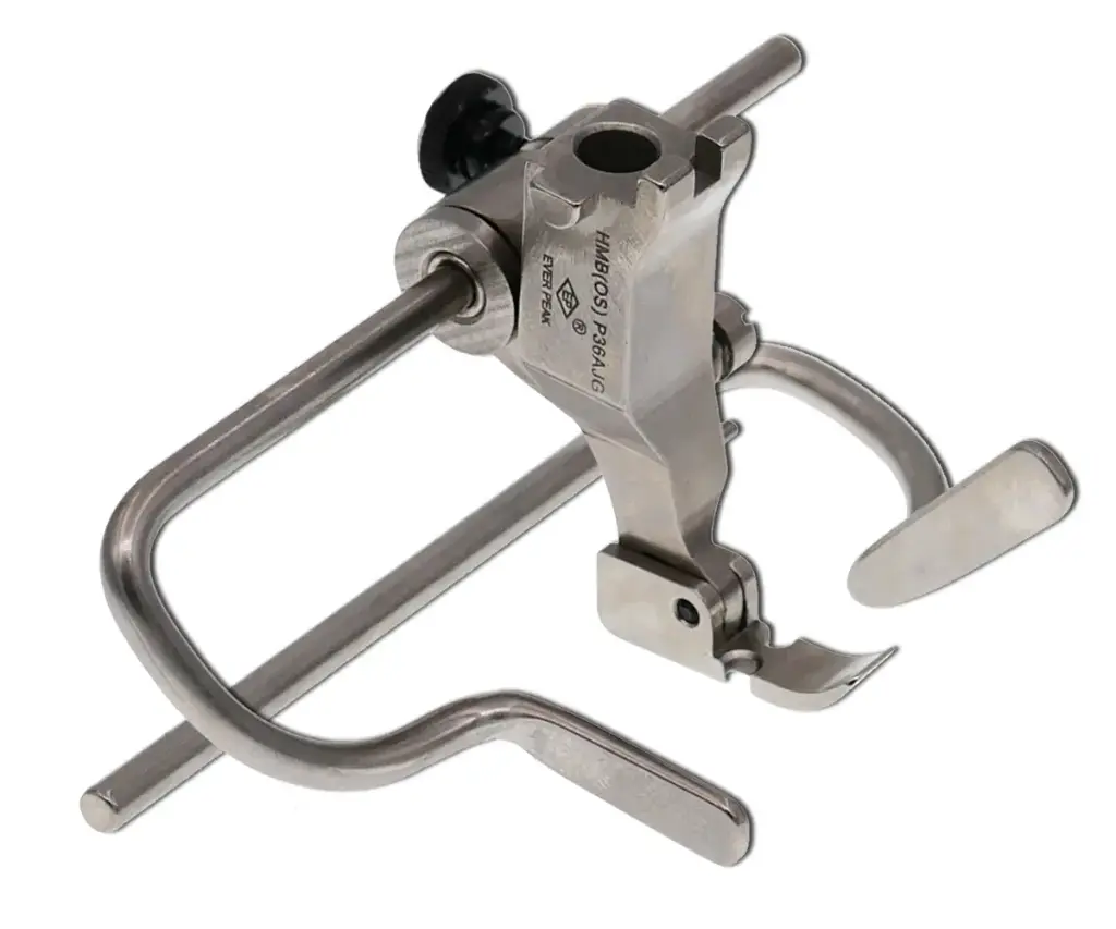 Calcador para meter fechos ajustavel com guia aéreo Bernina EverPeak