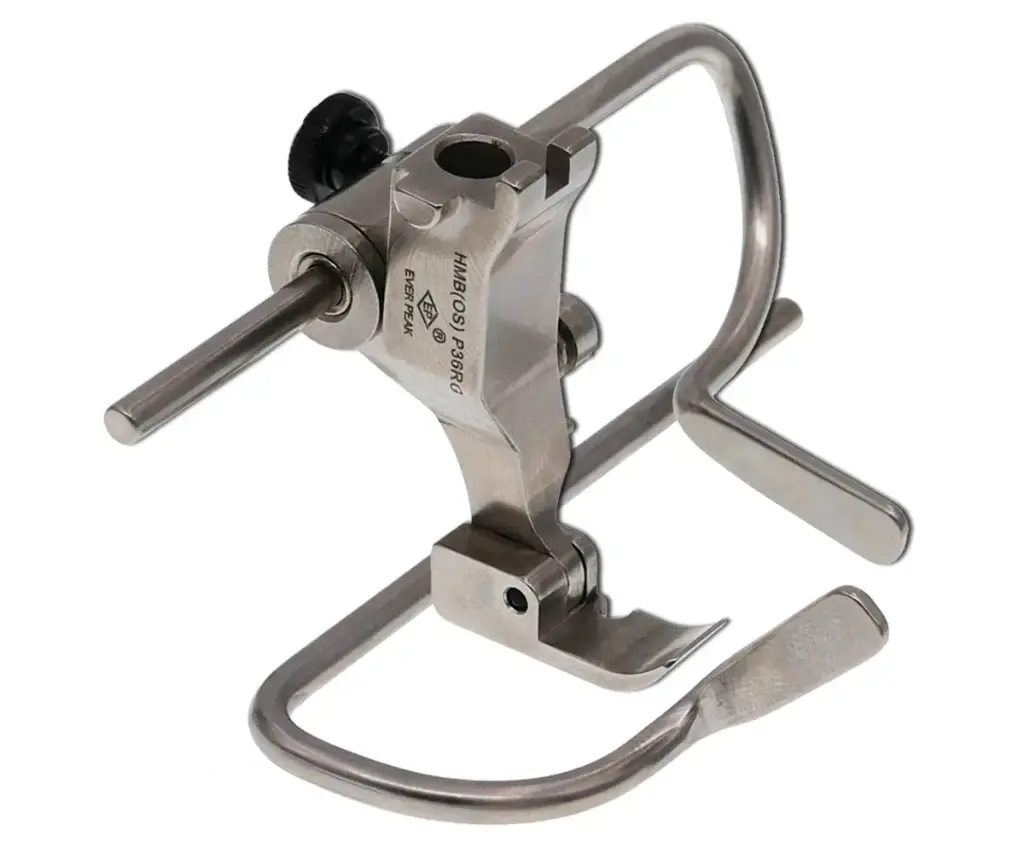 Calcador para meter fechos direito com guia aéreo Bernina EverPeak