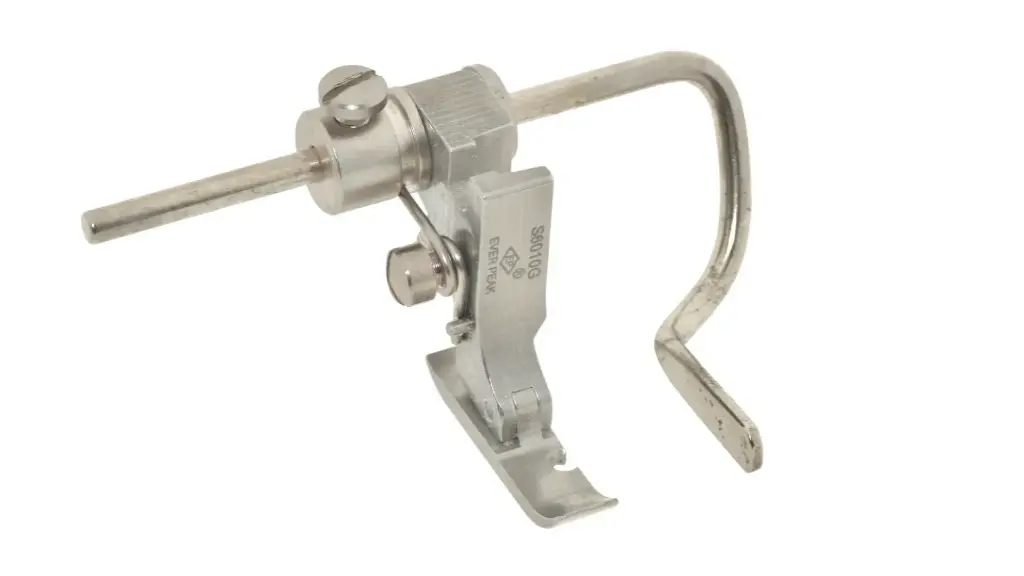 Calcador patilha esquerda largo 6x1mm c / guia aéreo Dir. / Esq  EverPeak