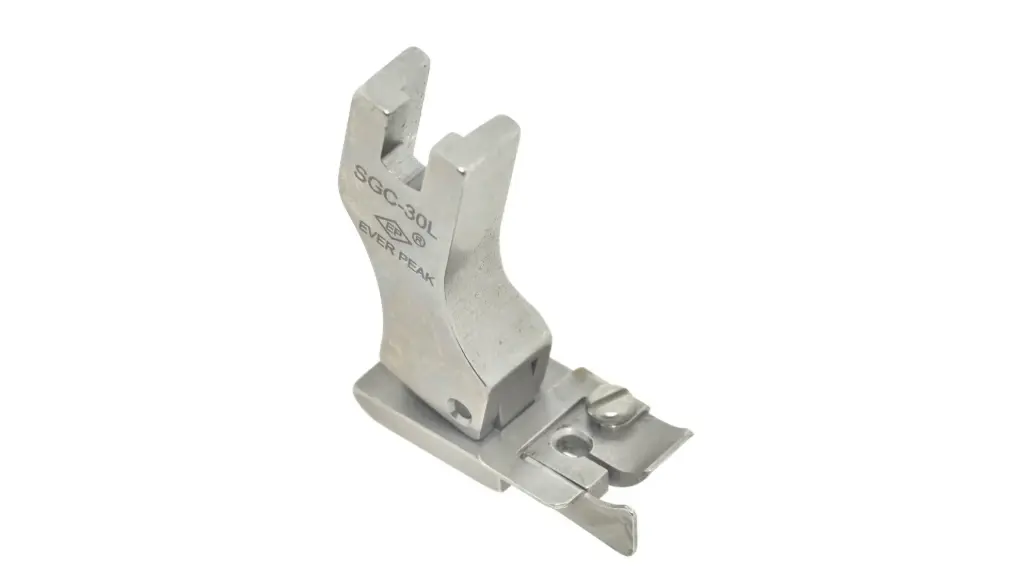 Calcador pespontar 3mm com guia de mola compacto EverPeak