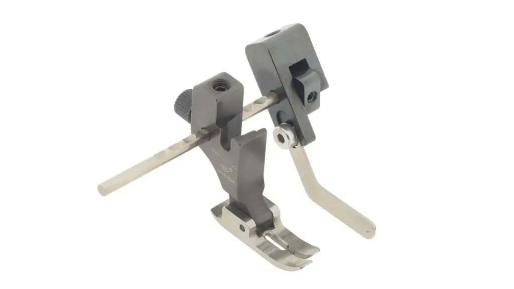 Calcador ponto preso para tecidos finos duplo arrasto com guia aéreo EverPeak