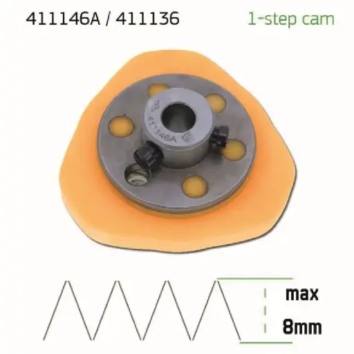 [Ev.411136/411146A] Cam de zigzag Singer 457 EverPeak