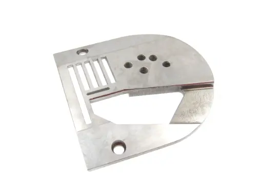 [Ev.210596A5-W] Chapa de agulha  /  espelho ZigZag Juki LZ ou Singer 457 - 5 filas de arrastos EverPeak