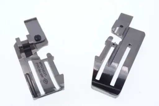 [Ev.MP5214EXT-(P)R2.0x0.5PF] Base de calcador de 2 agulhas arrasto superior para piping 2mm EverPeak