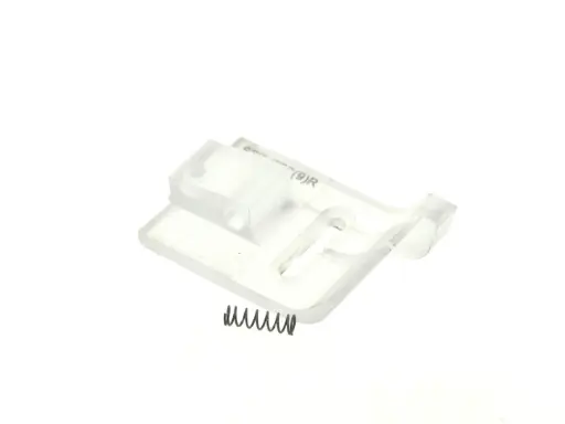 [Ev.SPT-ZZC(9)R] Base de calcador de zig zag transparente com guia direito para zigzag de 9mm Juki  /  Singer EverPeak