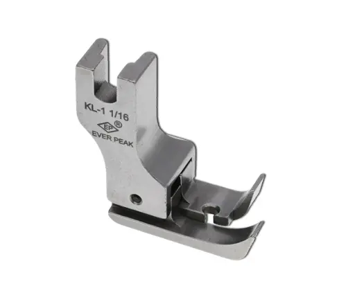 [Ev.KL-1-1/16] Calcador Compensador esquerdo 1.6mm tecidos finos EverPeak