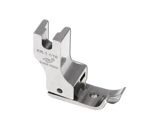 [Ev.KR-1-1/16] Calcador Compensador esquerdo 1.6mm tecidos finos EverPeak