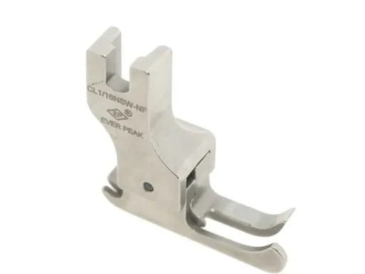 [Ev.CL1/16NSW-NF] Calcador compensador 1.6mm estreito esquerdo para fechos duplo arrasto EverPeak