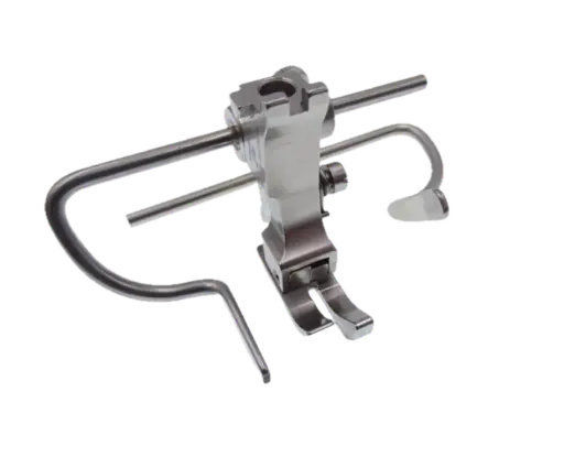 [Ev.HMB(OS)SR15G] Calcador compensador direito de 1.5mm com guia aéreo Bernina EverPeak