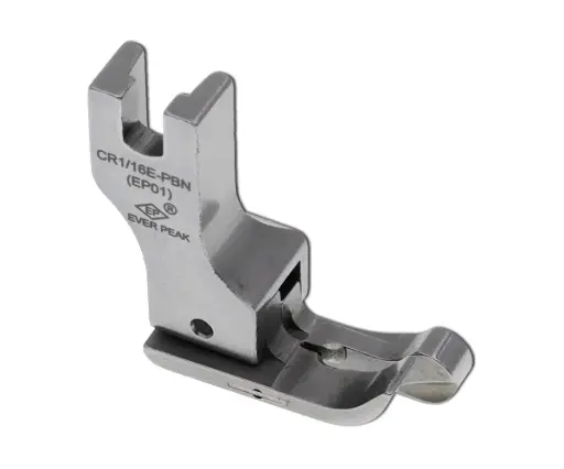 [Ev.CR1/16E-PBN(EP01)] Calcador compensador direito para maquina PBN (Remate limpo) 1.6mm EverPeak