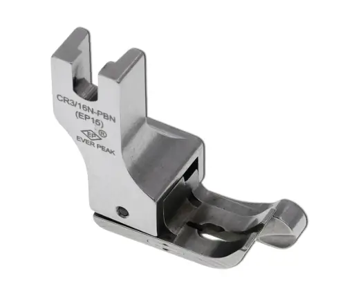 [Ev.CR3/16N-PBN(EP15)] Calcador compensador direito para maquina PBN (Remate limpo) 4.8mm EverPeak